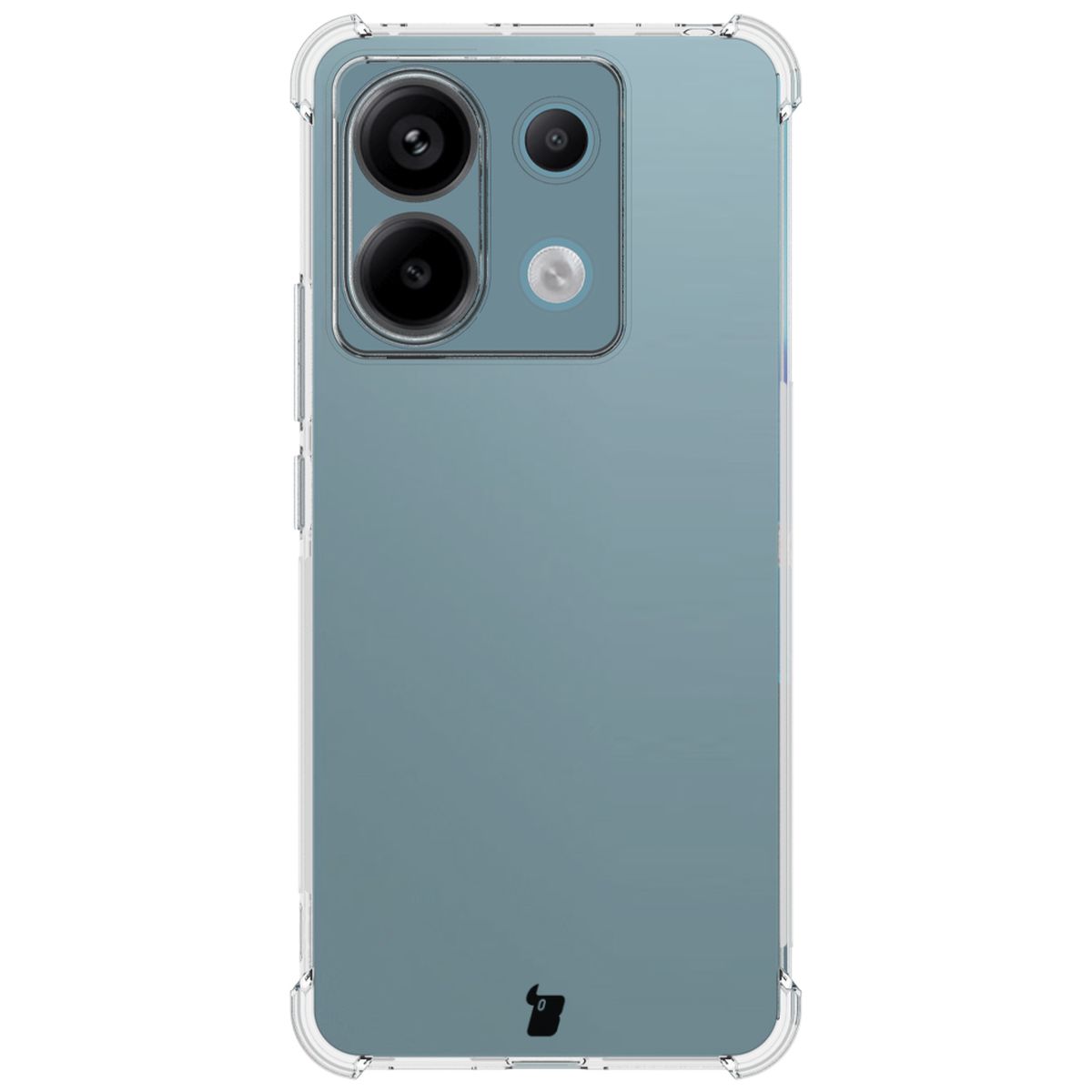 Elastyczne etui + 2 szkła, Bizon Case Clear, przezroczyste